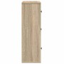 Estantería madera de ingeniería roble sonoma 60x24x76,5 cm by , Bookcases and shelves - Ref: Foro24-860384, Price: 69,67 €, D...
