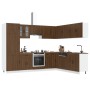 Mueble cocina Kalmar roble marrón 14 pzas madera contrachapada by , Kitchen cabinets - Ref: Foro24-3314978, Price: 1,00 €, Di...