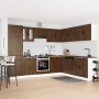 Mueble cocina Kalmar roble marrón 14 pzas madera contrachapada by , Kitchen cabinets - Ref: Foro24-3314978, Price: 1,00 €, Di...