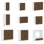 Mueble cocina Kalmar roble marrón 14 pzas madera contrachapada by , Kitchen cabinets - Ref: Foro24-3314978, Price: 1,00 €, Di...