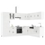 Mueble cocina Kalmar blanco brillo 14 pzas madera contrachapada von , Küchenschränke - Ref: Foro24-3314973, Preis: 1,00 €, Ra...