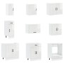 Mueble cocina Kalmar blanco brillo 14 pzas madera contrachapada von , Küchenschränke - Ref: Foro24-3314973, Preis: 1,00 €, Ra...