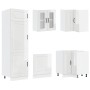 Mueble cocina Kalmar blanco brillo 14 pzas madera contrachapada von , Küchenschränke - Ref: Foro24-3314973, Preis: 1,00 €, Ra...