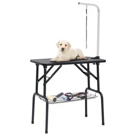 Adjustable Dog Grooming Table with 1 Bow and Basket by vidaXL, Pet hygiene products - Ref: Foro24-171067, Price: 102,61 €, Di...
