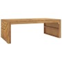Mesa de centro madera maciza de teca 110x60x38 cm by , Coffee table - Ref: Foro24-4009315, Price: 133,05 €, Discount: %