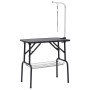 Verstellbarer Hundepflegetisch mit 1 Schleife und Korb von vidaXL, Hygieneprodukte für Haustiere - Ref: Foro24-171067, Preis:...