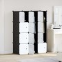 Organizador cubos de almacenamiento 12cubos varillas colgar PP von , Aufbewahrung von Kleidung und Schränken - Ref: Foro24-40...