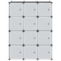 Organizador cubos de almacenamiento 12cubos varillas colgar PP von , Aufbewahrung von Kleidung und Schränken - Ref: Foro24-40...