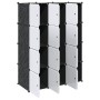 Organizador cubos de almacenamiento 12cubos varillas colgar PP von , Aufbewahrung von Kleidung und Schränken - Ref: Foro24-40...