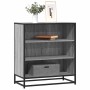 Aparador madera ingeniería y metal gris Sonoma 68x35x76 cm von , Sideboards - Ref: Foro24-848977, Preis: 80,11 €, Rabatt: %