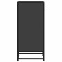 Aparador de madera de ingeniería y metal negro 35,5x35x76 cm von , Sideboards - Ref: Foro24-848954, Preis: 57,54 €, Rabatt: %