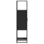 Aparador alto madera de ingeniería y metal 35,5x35x139 cm by , Sideboards - Ref: Foro24-849034, Price: 79,56 €, Discount: %