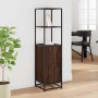 Aparador alto madera ingeniería marrón roble 35,5x35x139cm von , Sideboards - Ref: Foro24-849048, Preis: 79,01 €, Rabatt: %