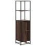 Aparador alto madera ingeniería marrón roble 35,5x35x139cm von , Sideboards - Ref: Foro24-849048, Preis: 79,01 €, Rabatt: %