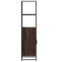Aparador alto madera ingeniería marrón roble 35,5x35x139cm von , Sideboards - Ref: Foro24-849048, Preis: 79,01 €, Rabatt: %