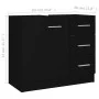 Armario para lavabo madera contrachapada negro 63x30x54 cm de vidaXL, Muebles de baño - Ref: Foro24-804185, Precio: 70,01 €, ...