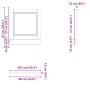 Panel para lavavajillas Porto madera contrachapada roble sonoma von , Küchenschränke - Ref: Foro24-854140, Preis: 33,77 €, Ra...