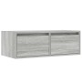 Mueble de TV con luces LED sonoma gris 75x35,5x25 cm von , TV-Möbel - Ref: Foro24-860234, Preis: 71,58 €, Rabatt: %