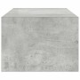 Mueble de TV con luces LED gris hormigón 100X35,5x25 cm von , TV-Möbel - Ref: Foro24-860241, Preis: 80,02 €, Rabatt: %