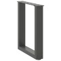 Patas para mesa de centro en forma de U 2 uds antracita acero von , Tischbeine - Ref: Foro24-4013154, Preis: 62,82 €, Rabatt: %