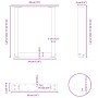 Patas para mesa de centro en forma de U 2 uds antracita acero von , Tischbeine - Ref: Foro24-4013154, Preis: 62,82 €, Rabatt: %