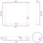 Patas de mesa de centro forma U 2uds acero negro 50x(42-43) cm by , Table legs - Ref: Foro24-4013156, Price: 82,27 €, Discoun...