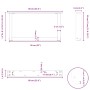 Patas de mesa centro forma U 2uds acero antracita 60x(30-31) cm de , Patas para mesas - Ref: Foro24-4013142, Precio: 60,50 €,...