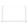 Patas de mesa de centro forma U 2uds acero blanco 50x(30-31) cm de , Patas para mesas - Ref: Foro24-4013137, Precio: 53,81 €,...
