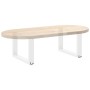 Patas de mesa de centro forma U 2uds acero blanco 50x(30-31) cm de , Patas para mesas - Ref: Foro24-4013137, Precio: 53,81 €,...