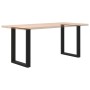 Patas para mesa de centro en forma de U 2 uds acero negro by , Table legs - Ref: Foro24-4013180, Price: 70,88 €, Discount: %