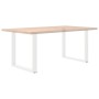 Patas de mesa de centro forma U 2uds acero blanco 80x(72-73) cm by , Table legs - Ref: Foro24-4013189, Price: 96,62 €, Discou...