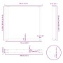 Patas de mesa de centro forma U 2uds acero blanco 80x(72-73) cm by , Table legs - Ref: Foro24-4013189, Price: 96,62 €, Discou...