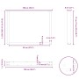 Patas para mesa comedor forma U 2uds acero negro 100x(72-73)cm von , Tischbeine - Ref: Foro24-4013196, Preis: 98,37 €, Rabatt: %