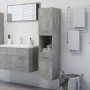 Badezimmerschrank aus betongrauem Sperrholz, 30 x 30 x 130 cm von vidaXL, Badezimmermöbel - Ref: Foro24-805001, Preis: 94,90 ...