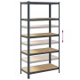 Estante almacenaje 5 niveles 2 uds acero y madera contrachapada von , Industrieregale - Ref: Foro24-3307608, Preis: 124,07 €,...