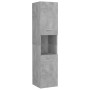 Badezimmerschrank aus betongrauem Sperrholz, 30 x 30 x 130 cm von vidaXL, Badezimmermöbel - Ref: Foro24-805001, Preis: 94,90 ...