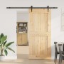 Puerta corredera con herrajes madera maciza de pino 100x210 cm von , Türen - Ref: Foro24-3332747, Preis: 231,74 €, Rabatt: %