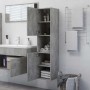 Badezimmerschrank aus betongrauem Sperrholz, 30 x 30 x 130 cm von vidaXL, Badezimmermöbel - Ref: Foro24-805001, Preis: 94,90 ...
