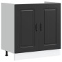 Mueble bajo para fregadero Kalmar negro 80x46x81,5 cm von , Küchenschränke - Ref: Foro24-853448, Preis: 85,83 €, Rabatt: %