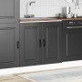 Mueble bajo para fregadero Kalmar negro 80x46x81,5 cm von , Küchenschränke - Ref: Foro24-853448, Preis: 85,83 €, Rabatt: %