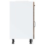 Mueble bajo de cocina Kalmar de madera ingeniería roble ahumado de , Armarios de cocina - Ref: Foro24-853462, Precio: 71,44 €