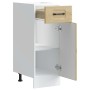 Mueble bajo de cocina Kalmar madera ingeniería de roble sonoma