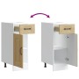 Mueble bajo de cocina Kalmar madera ingeniería de roble sonoma von , Küchenschränke - Ref: Foro24-853460, Preis: 65,17 €, Rab...