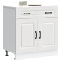 Mueble bajo de cocina Kalmar madera de ingeniería blanca by , Kitchen cabinets - Ref: Foro24-853497, Price: 94,74 €, Discount: %