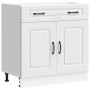 Mueble bajo de cocina Kalmar madera de ingeniería blanca by , Kitchen cabinets - Ref: Foro24-853497, Price: 94,74 €, Discount: %