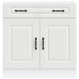 Mueble bajo de cocina Kalmar madera de ingeniería blanca by , Kitchen cabinets - Ref: Foro24-853497, Price: 94,74 €, Discount: %