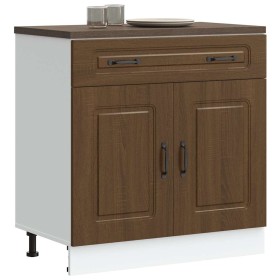 Mueble bajo de cocina Kalmar madera ingeniería de roble marrón von , Küchenschränke - Ref: Foro24-853504, Preis: 103,29 €, Ra...