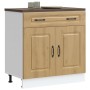 Mueble bajo de cocina Kalmar roble artesanal madera ingeniería von , Küchenschränke - Ref: Foro24-853506, Preis: 105,10 €, Ra...