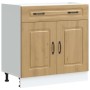 Mueble bajo de cocina Kalmar roble artesanal madera ingeniería von , Küchenschränke - Ref: Foro24-853506, Preis: 105,10 €, Ra...