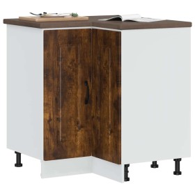 Mueble bajo esquinero de cocina Kalmar roble ahumado de , Armarios de cocina - Ref: Foro24-853512, Precio: 102,96 €, Descuent...
